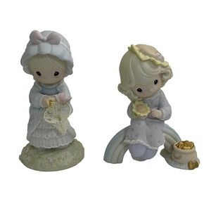 Precious Moments Figurine Set 2 Vintage Enesco Dreams Come True 90s
